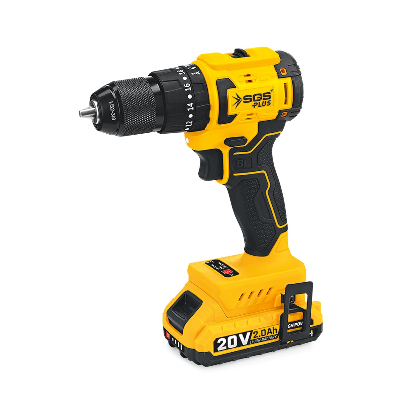 AKÜLÜ DARBELİ MATKAP / 20 VOLT / 2 Ah / kömürsüz