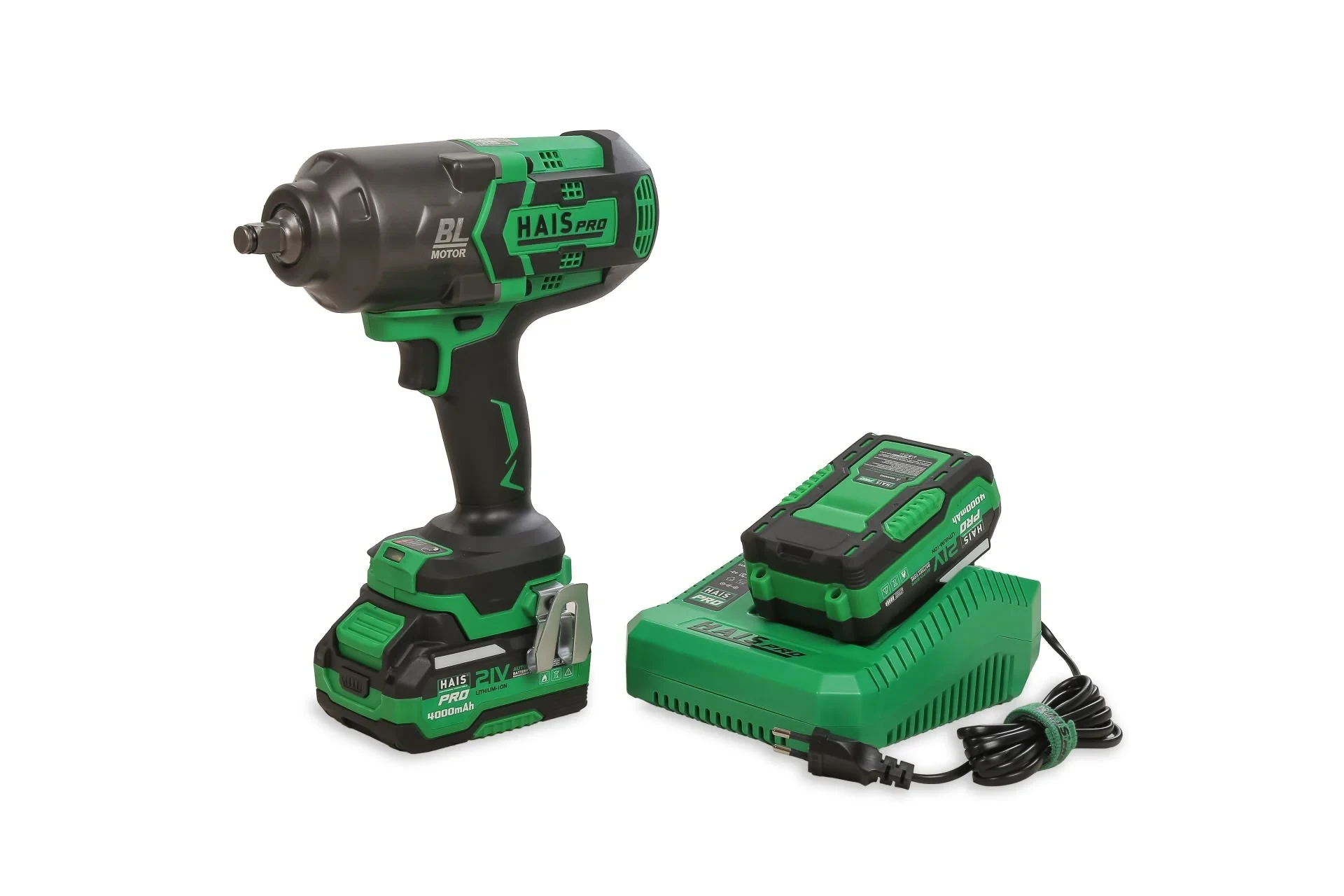 HaisPro AKÜLÜ SOMUN SIKMA DARBELİ 1300NM 21V 4.0Ah RB-818 HAISPRO (2x4.0Ah AKÜ)