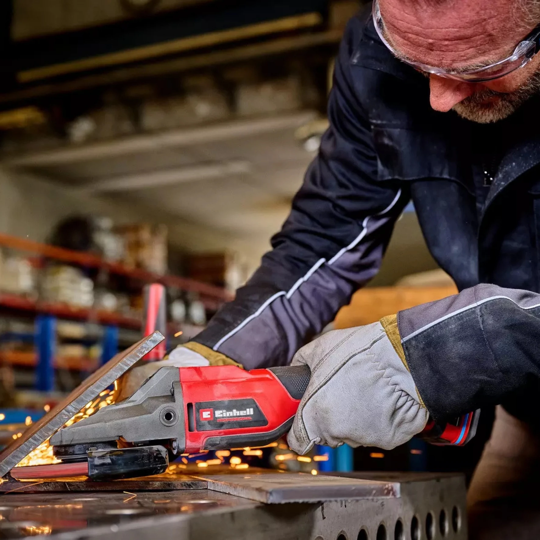 Einhell TP-AG 18/125 F Li BL - Solo, Akülü Avuç Taşlama