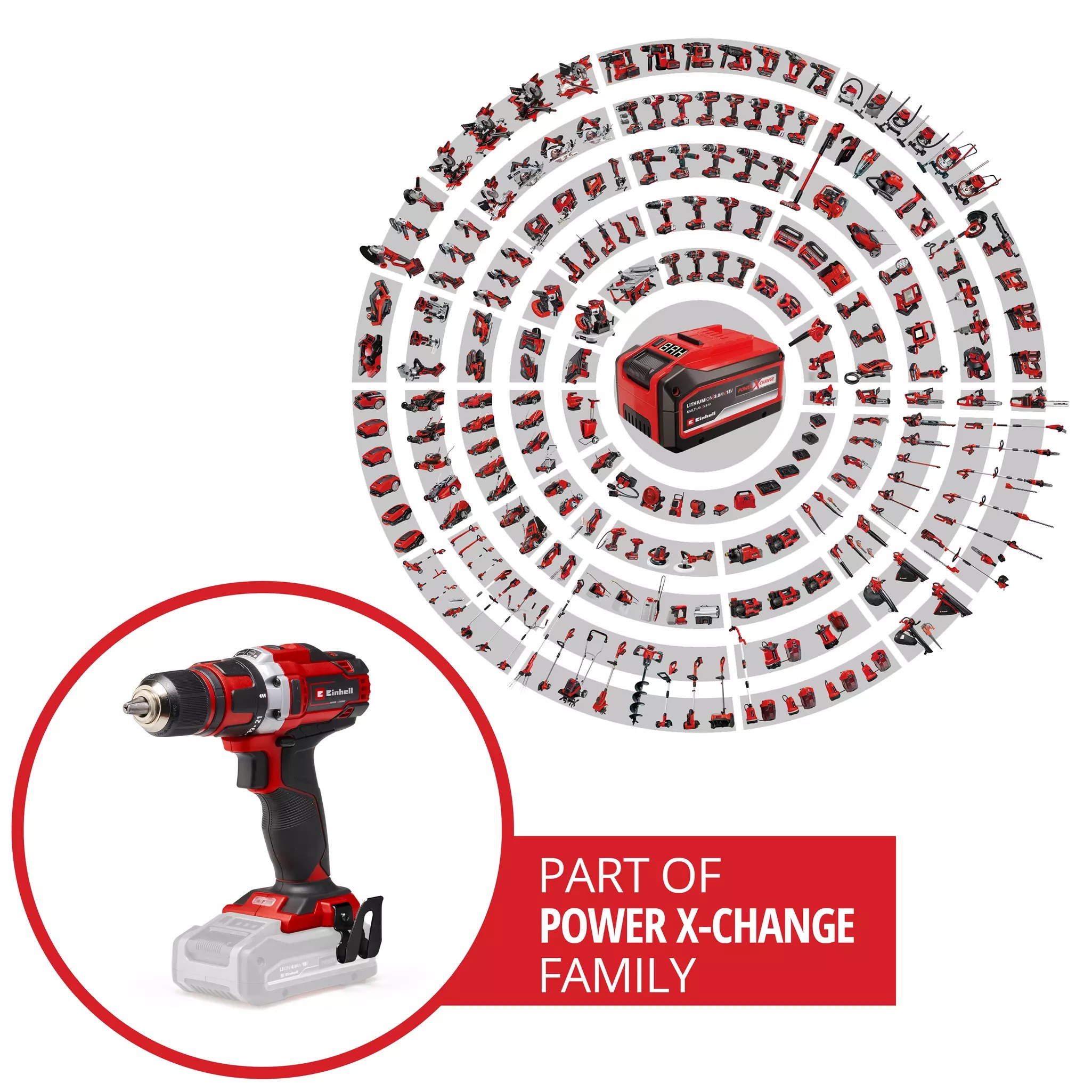 Einhell TE-CD 18/40 Li - Solo, Akülü Vidalama