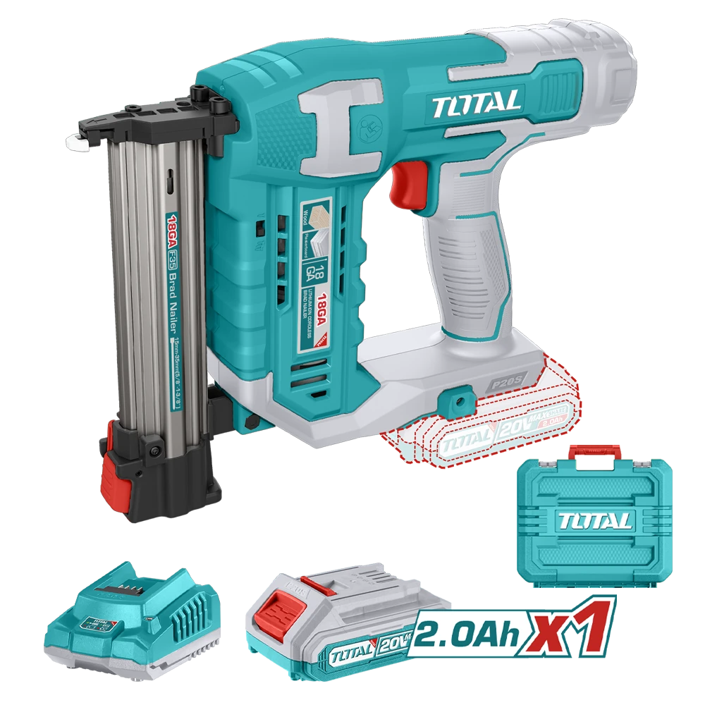 TOTAL Li-Ion Akülü Çivi Tabancası F15-35 TCBNLI3508