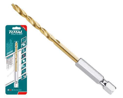 HSS Twist Altıgen Şaft Matkap Ucu 4mm