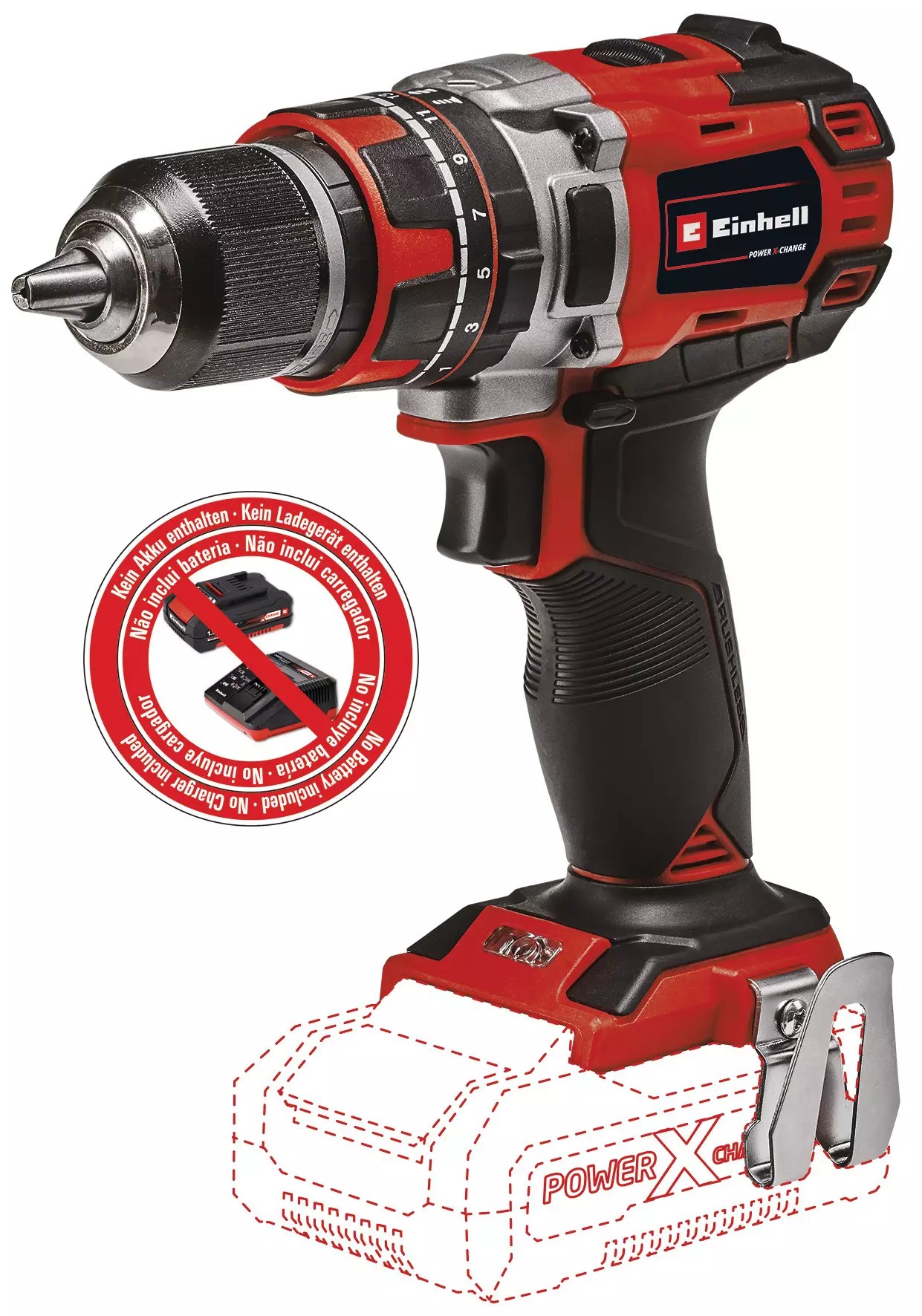 Einhell TP-CD 18/50 Li-i BL - Solo, Akülü Darbeli Vidalama