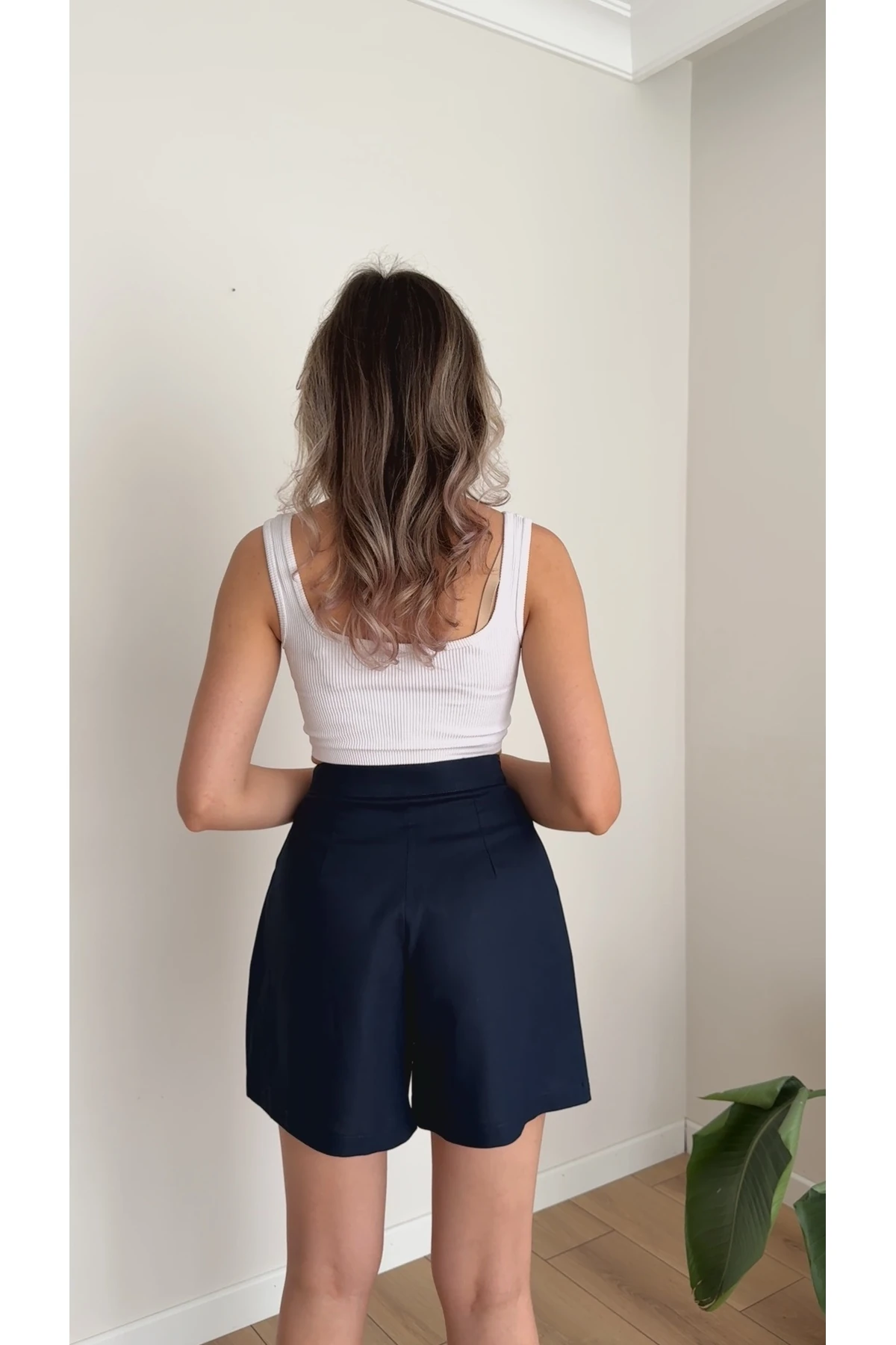 Premium Ceket Şort Takım - Lacivert