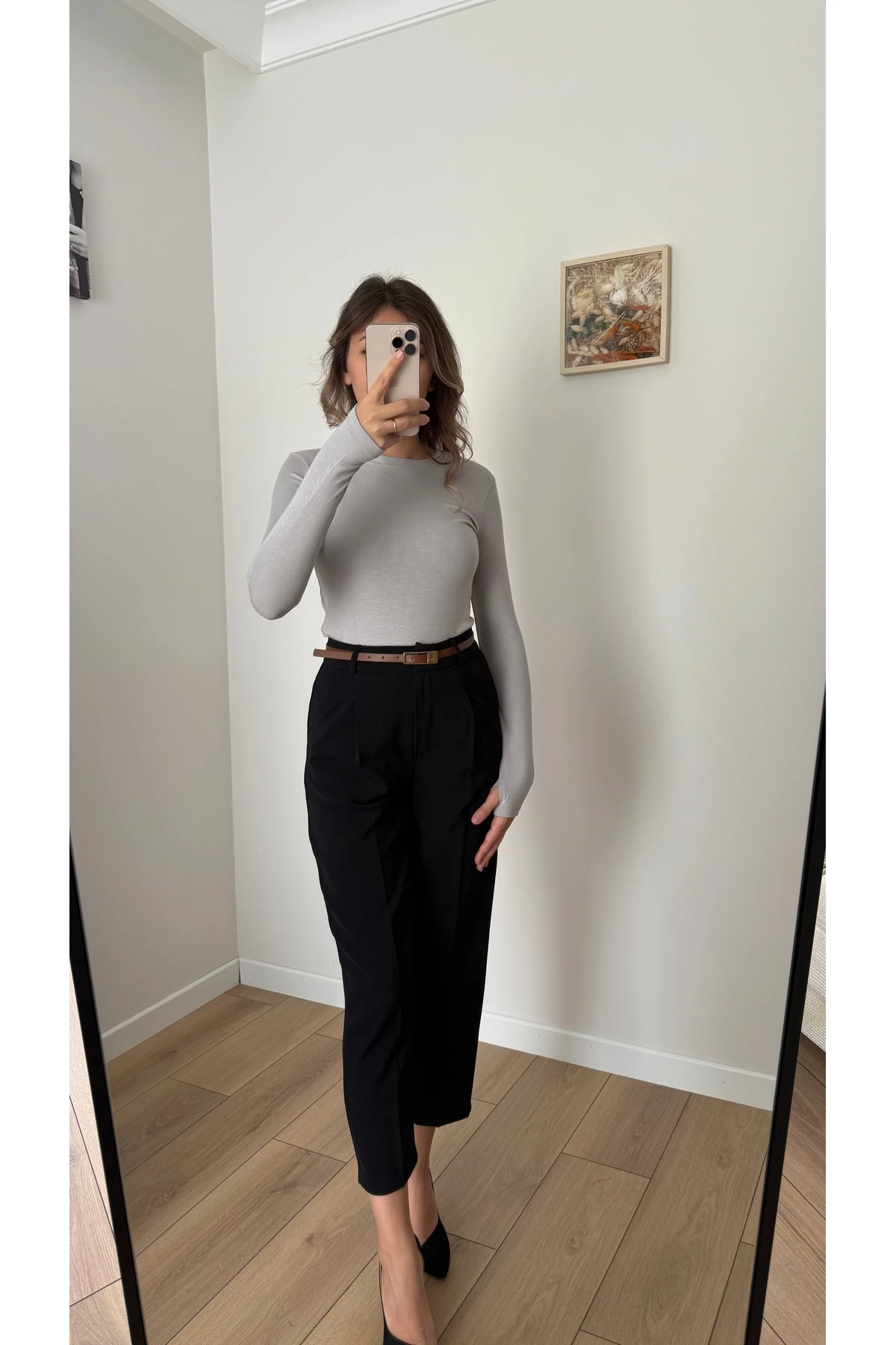 Kemerli Havuç Pantolon