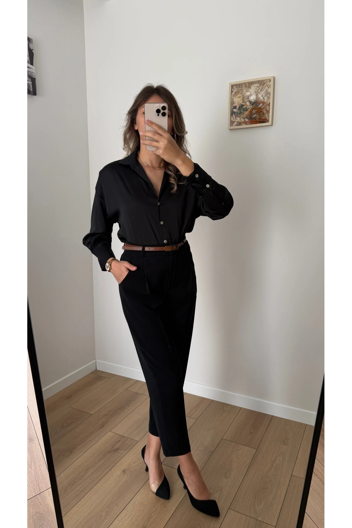 Kemerli Havuç Pantolon