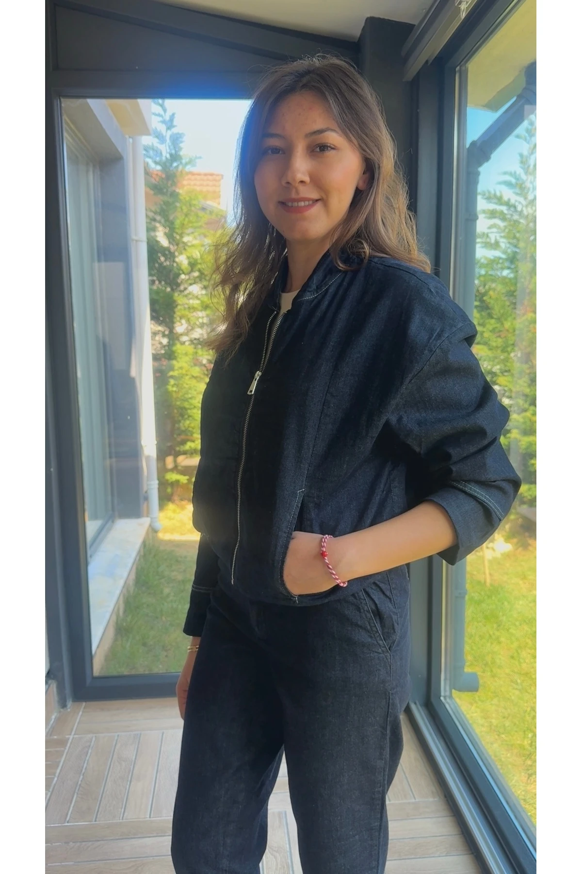 Kot Pantolon Bomber Ceket Takım