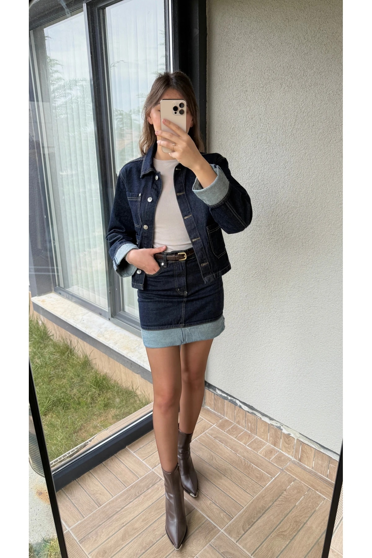 Kot Etek Ceket Takım