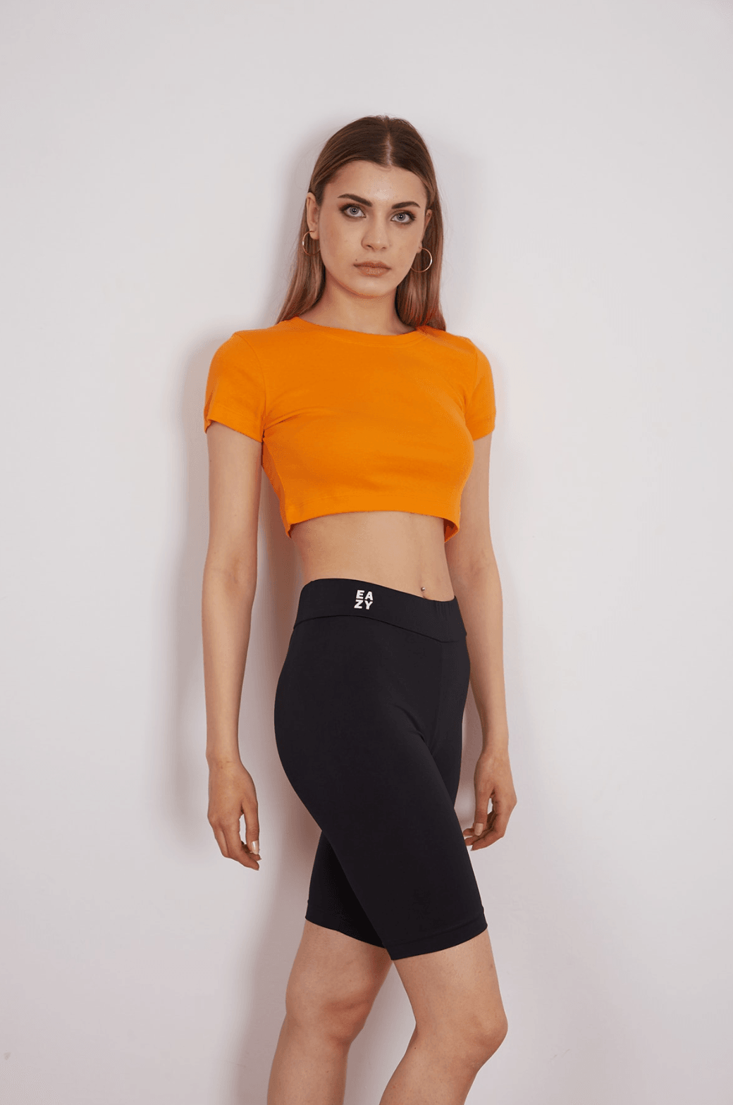 EAZY Basic Kadın Crop Top