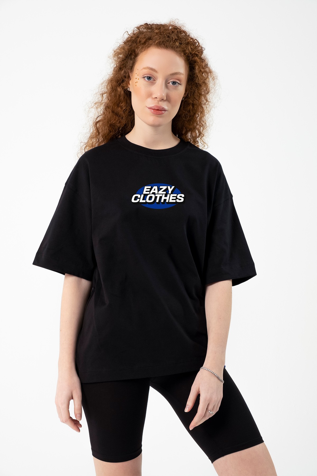 Feel Better Unisex Extra Oversize Kısa Kollu T-shirt - Siyah