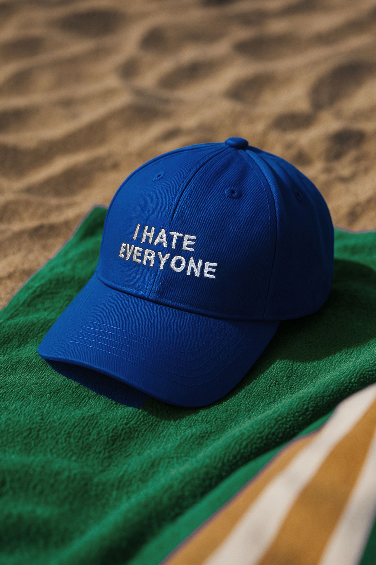 EAZY Unisex Baseball Cap Şapka - Saks Mavi