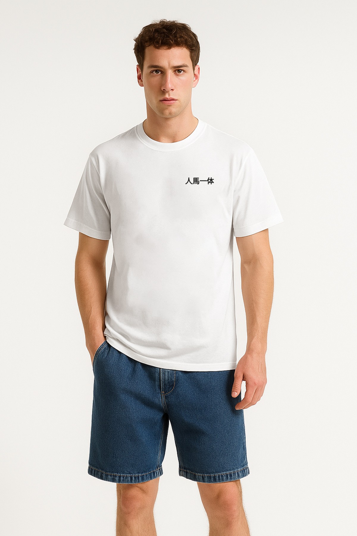 EAZY Miata Beyaz Unisex Extra Oversize Kısa Kollu T-shirt