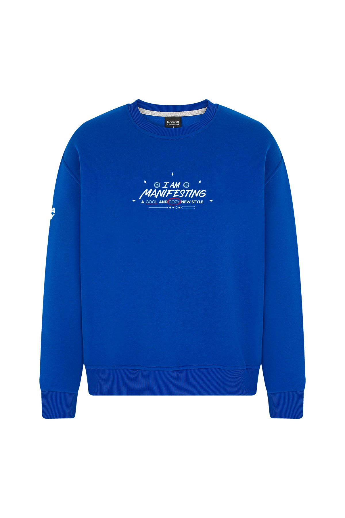 Manifest Bisiklet Yaka İçi Polarlı Unisex Sweatshirt