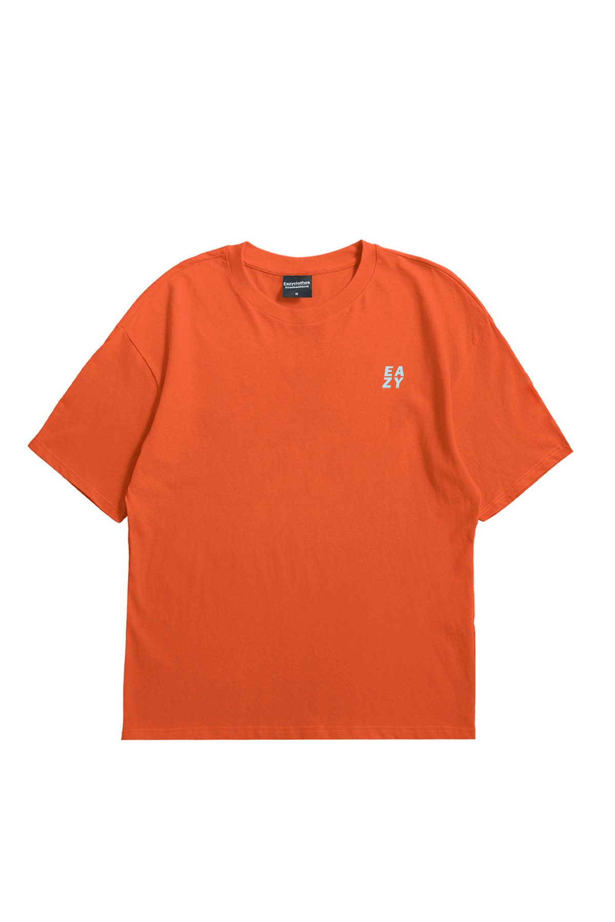 EAZY Ornament Unisex Oversize Baskılı Kısa Kollu T-Shirt