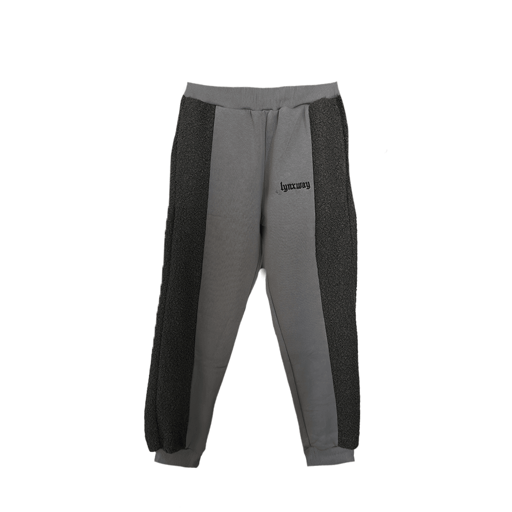 Antrasit Gri Sherpa Sweatpant