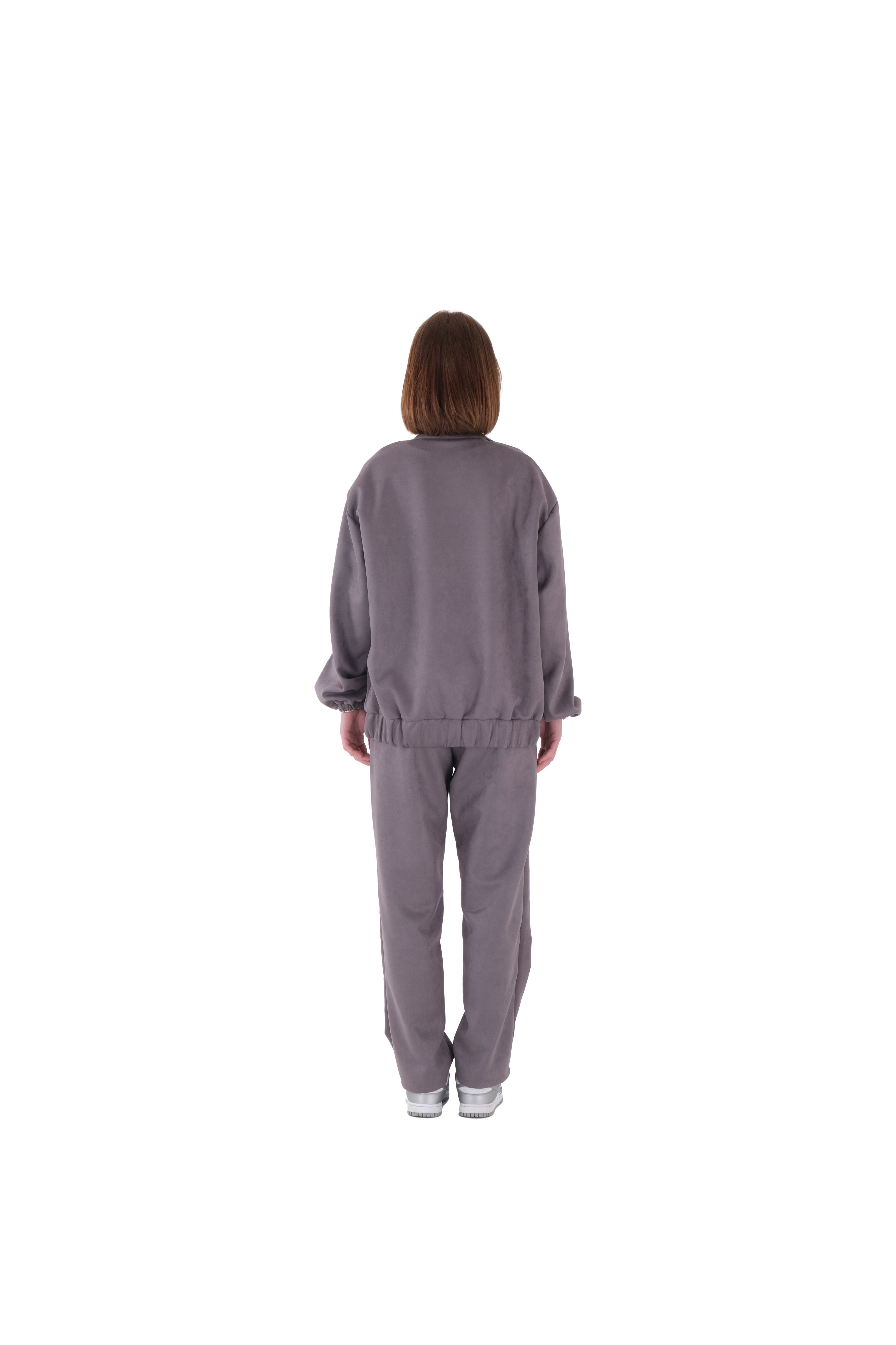 Antrasit Süet Tracksuit