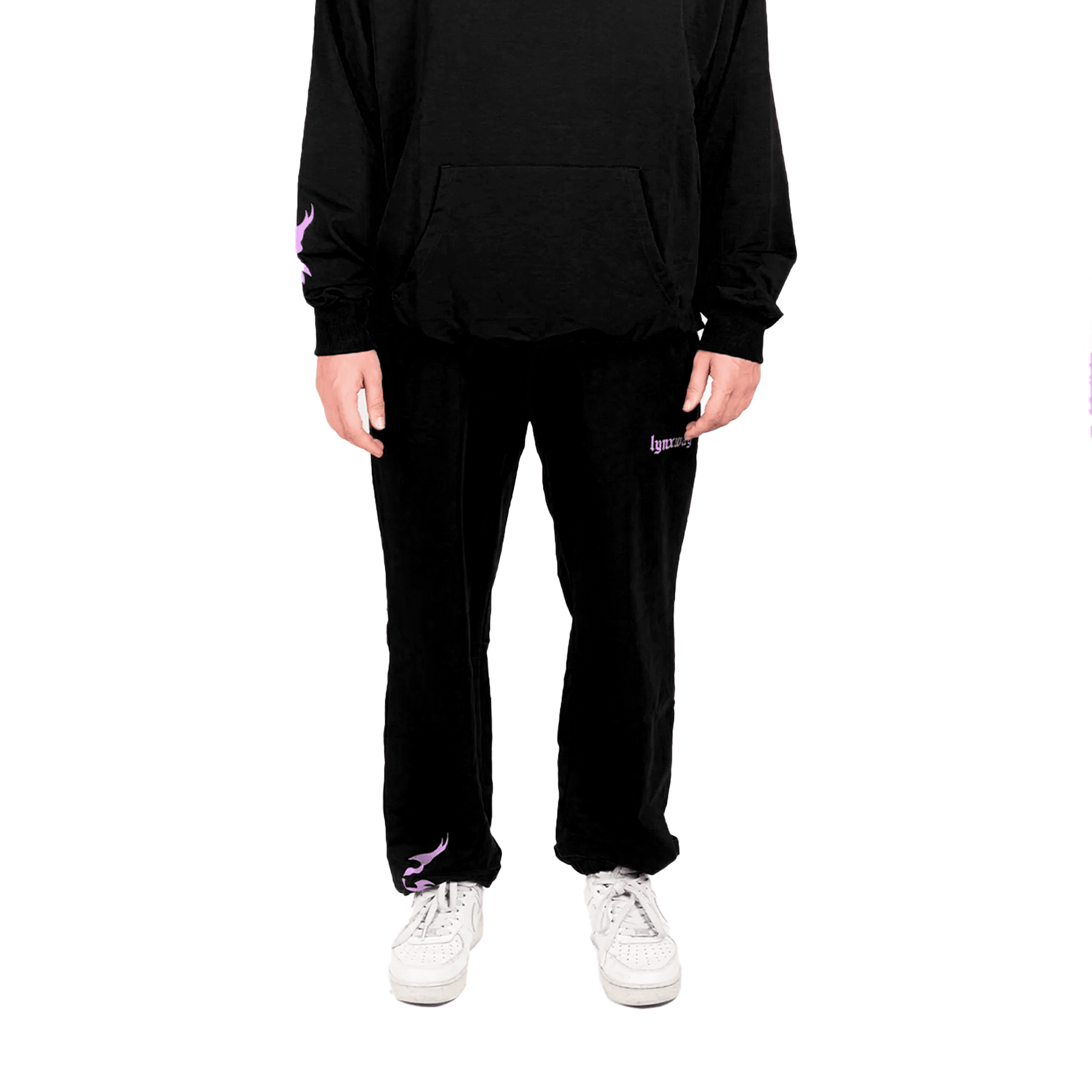 Siyah Mevsimlik Sweatpant