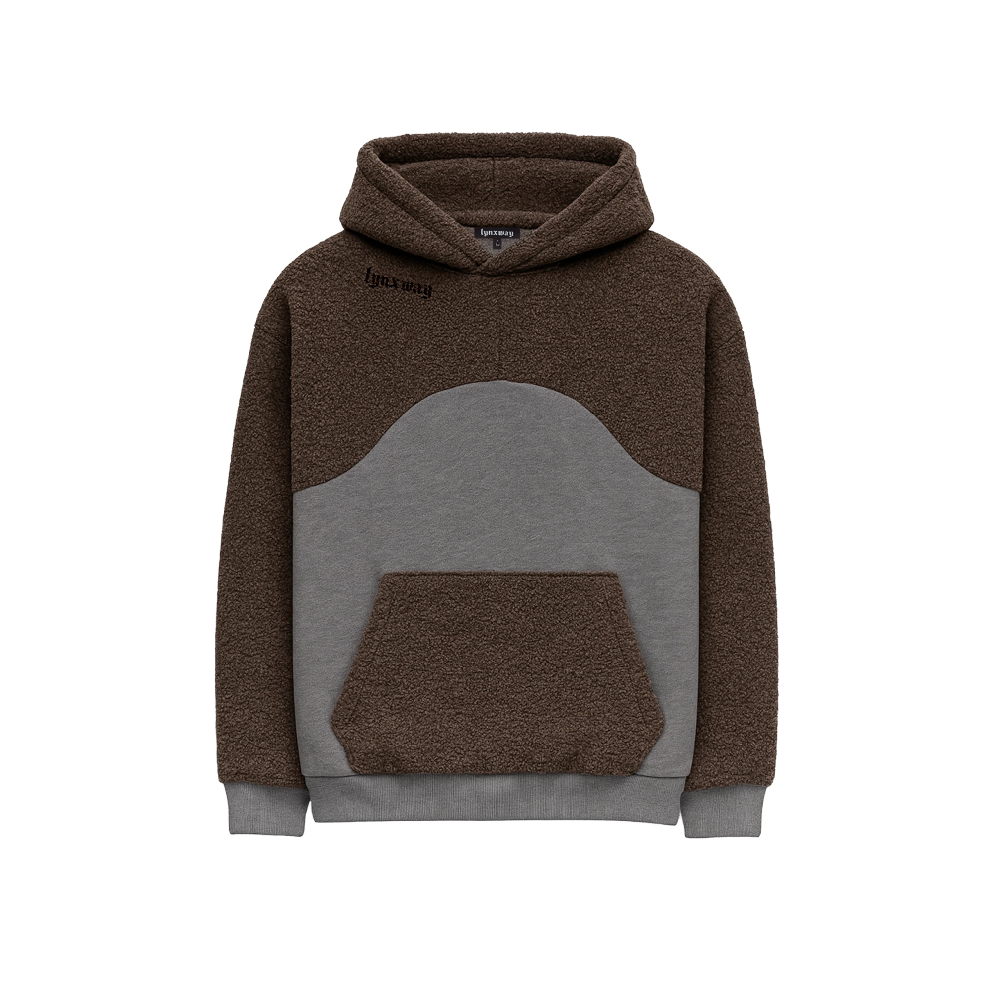 Antrasit Gri Sherpa Sweat