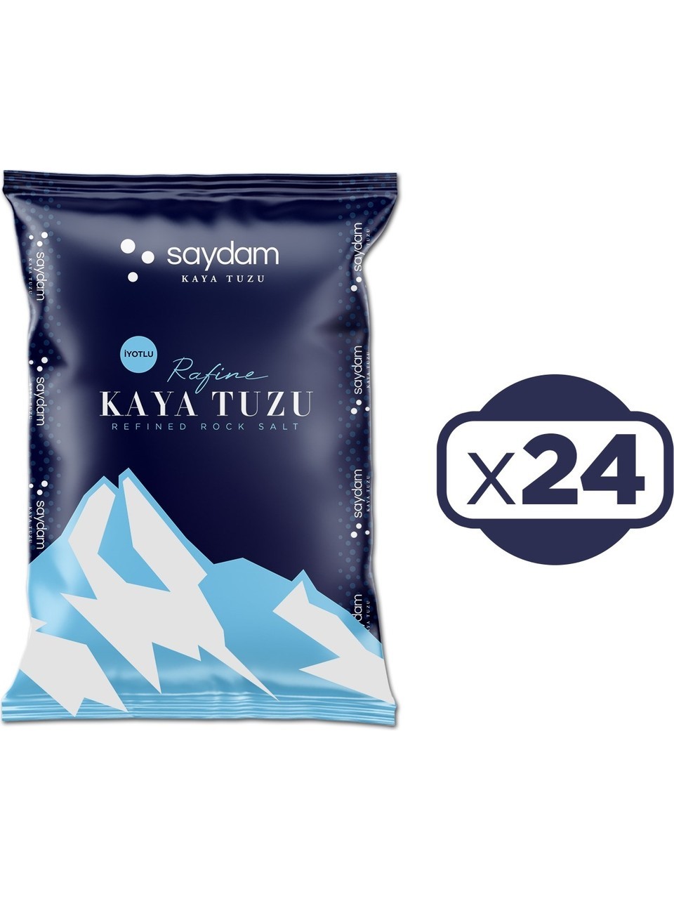 Saydam Rafine Sofra Tuzu 750 Gr - 1 Koli