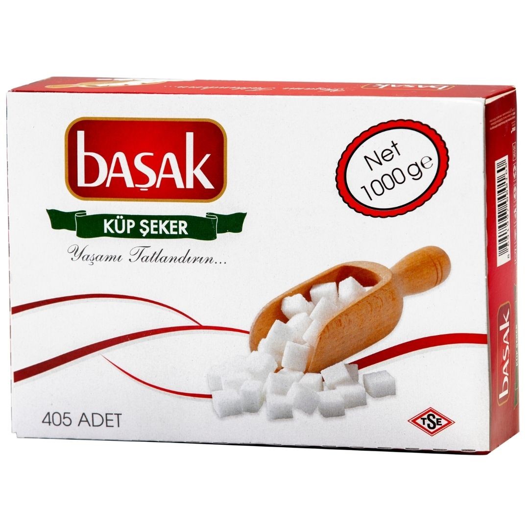 Başak 1 Kg Küp Şeker 405'li - 20 Adet Koli