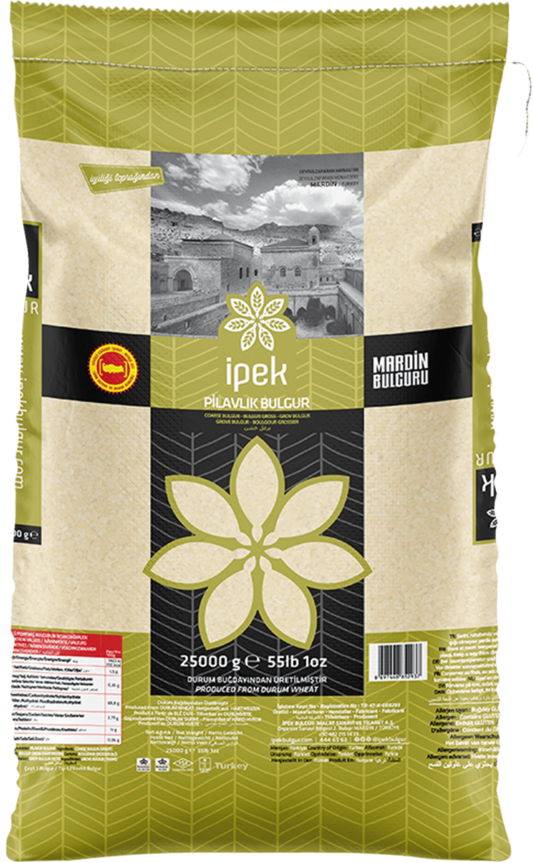 İpek Pilavlık Bulgur 25 kg