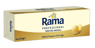 Rama Tereyağ Aromalı Blok Margarin 15 Kg (2.5 Kg 6 Adet)