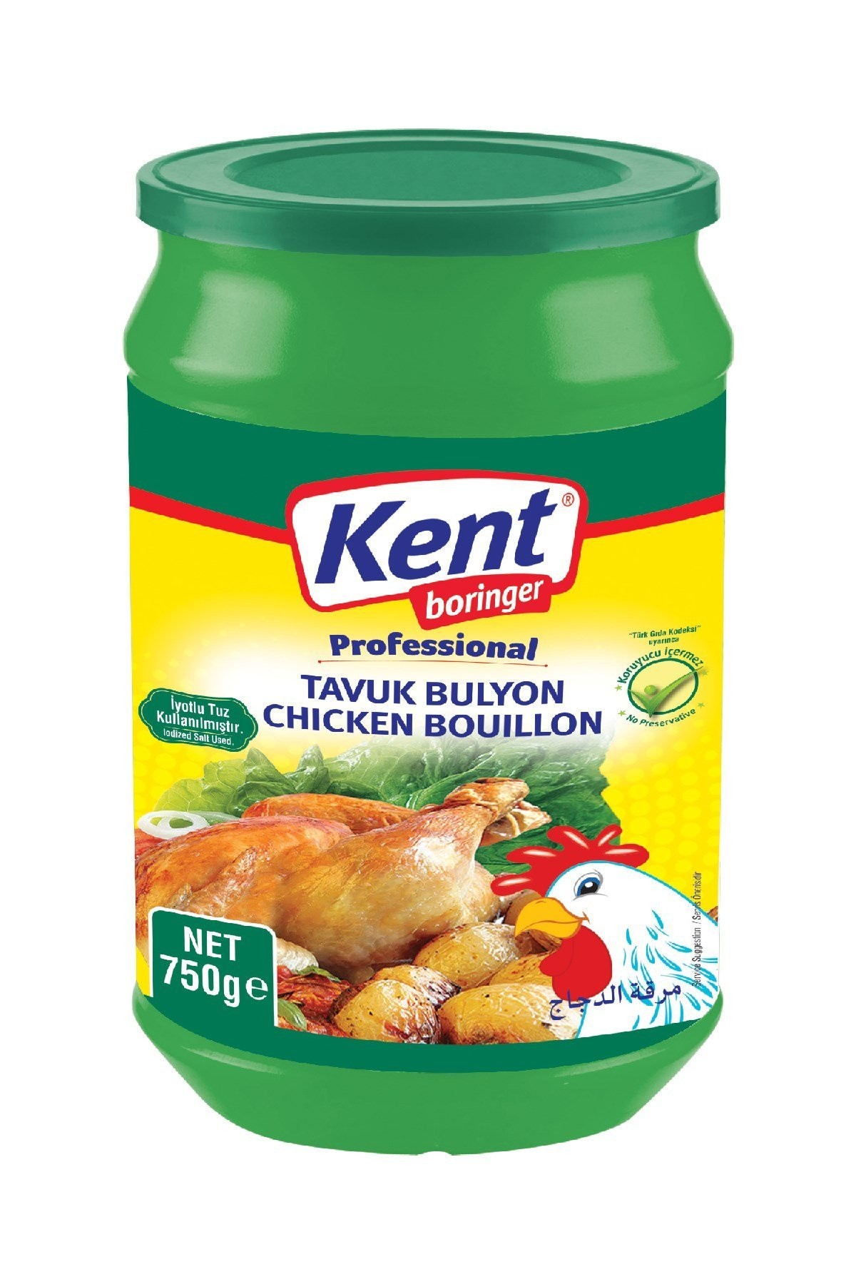 Kent Boringer Professional Tavuk Bulyon 750g