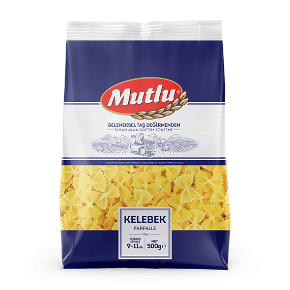 Mutlu Makarna Kelebek 500 Gr - 20 Adet