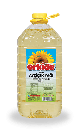 Orkide 5 Lt Ayçiçek Yağı Köşeli Pet