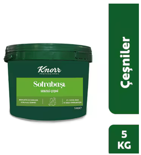 Knorr Sofrabaşı Sebzeli Çeşni 5 KG