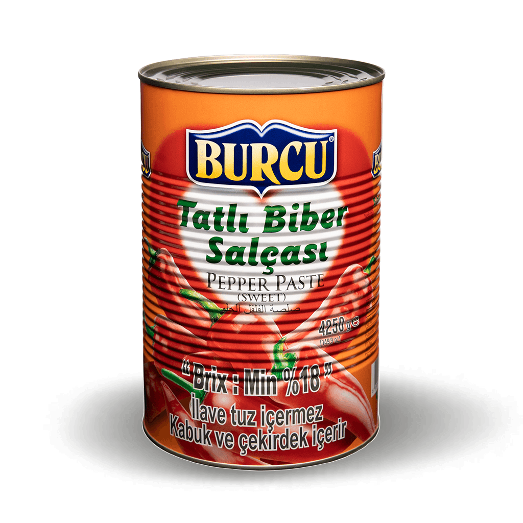 Burcu Tatlı Biber Salçası 4250gr