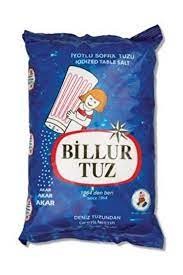 Billur İyotlu Sofra Tuzu 1500 Gr - 15 Adet Koli