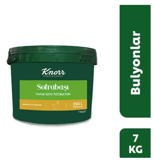 Knorr Sofrabaşı Tavuk Bulyon 7 KG