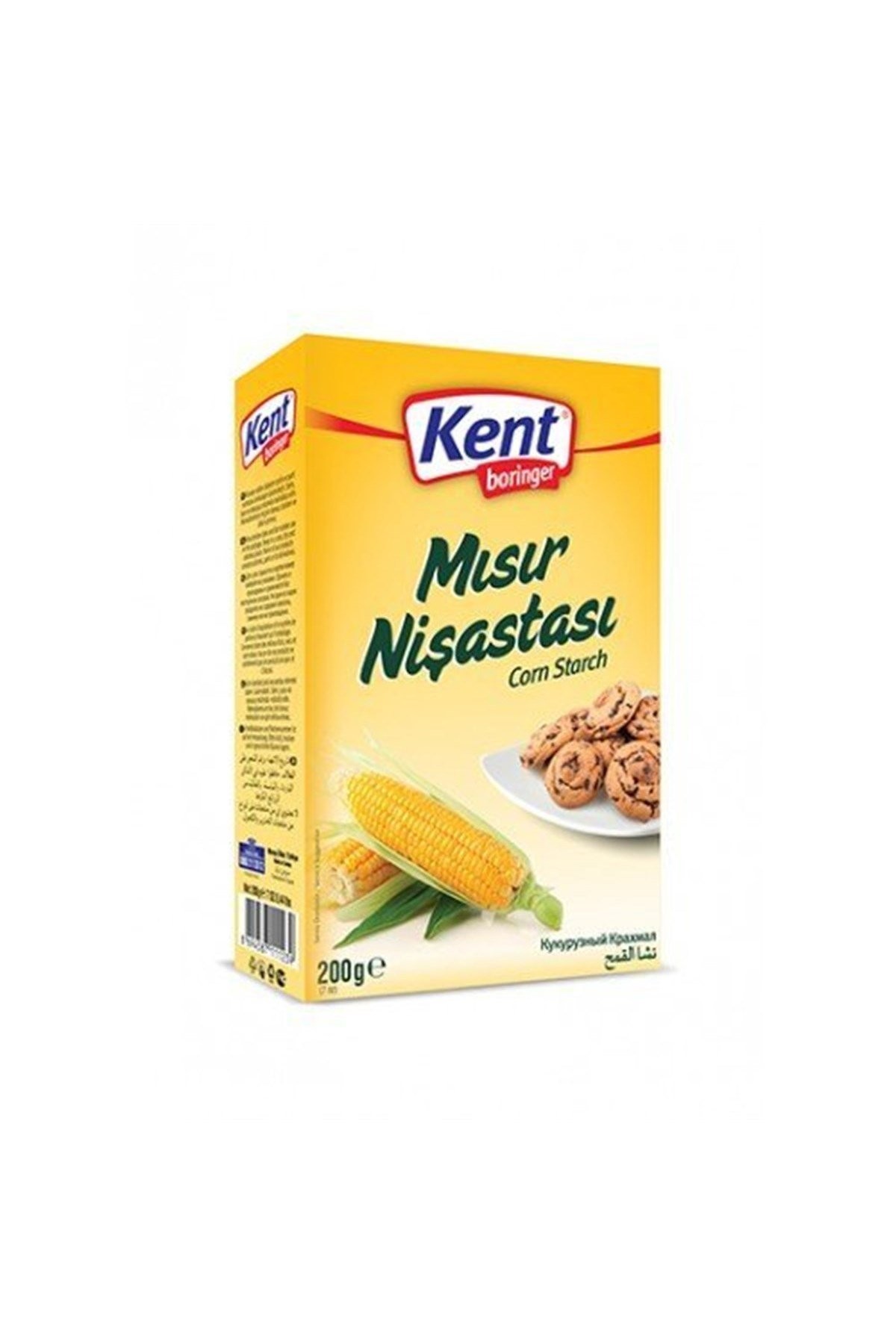 Kent Boringer Mısır Nişastası 200 Gr - 12 Adet Koli