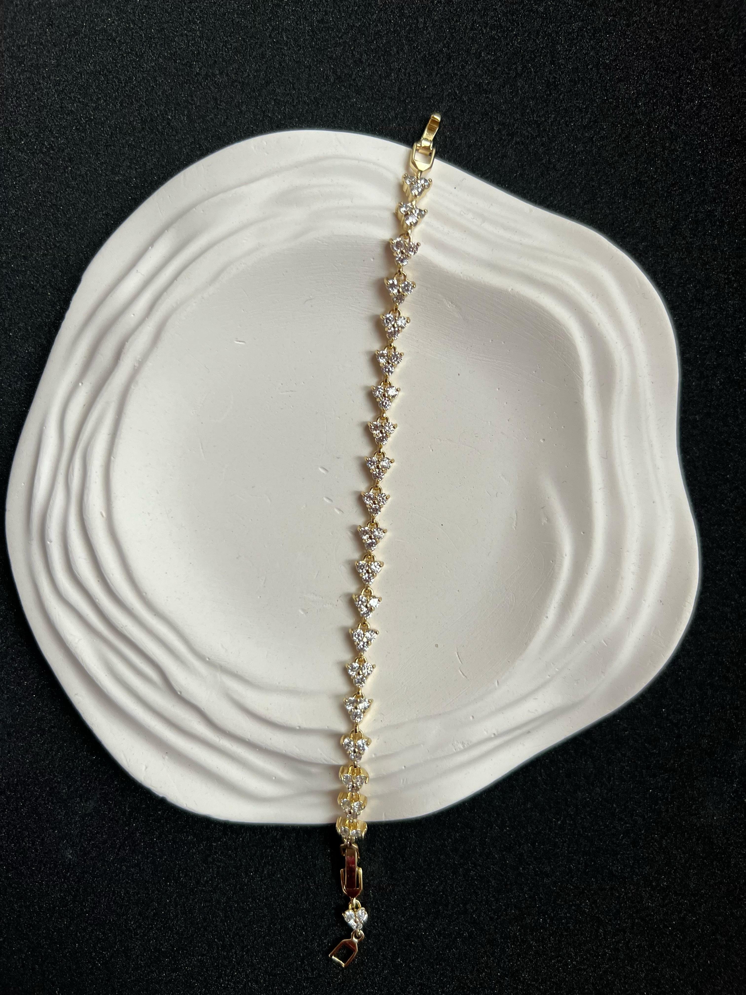 ÇİÇEK YOLU GOLD BİLEKLİK