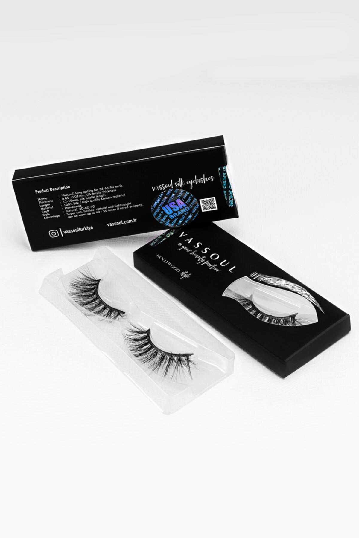 Hollywood Takma İpek Kirpik 100% Handmade Of Premium Korea