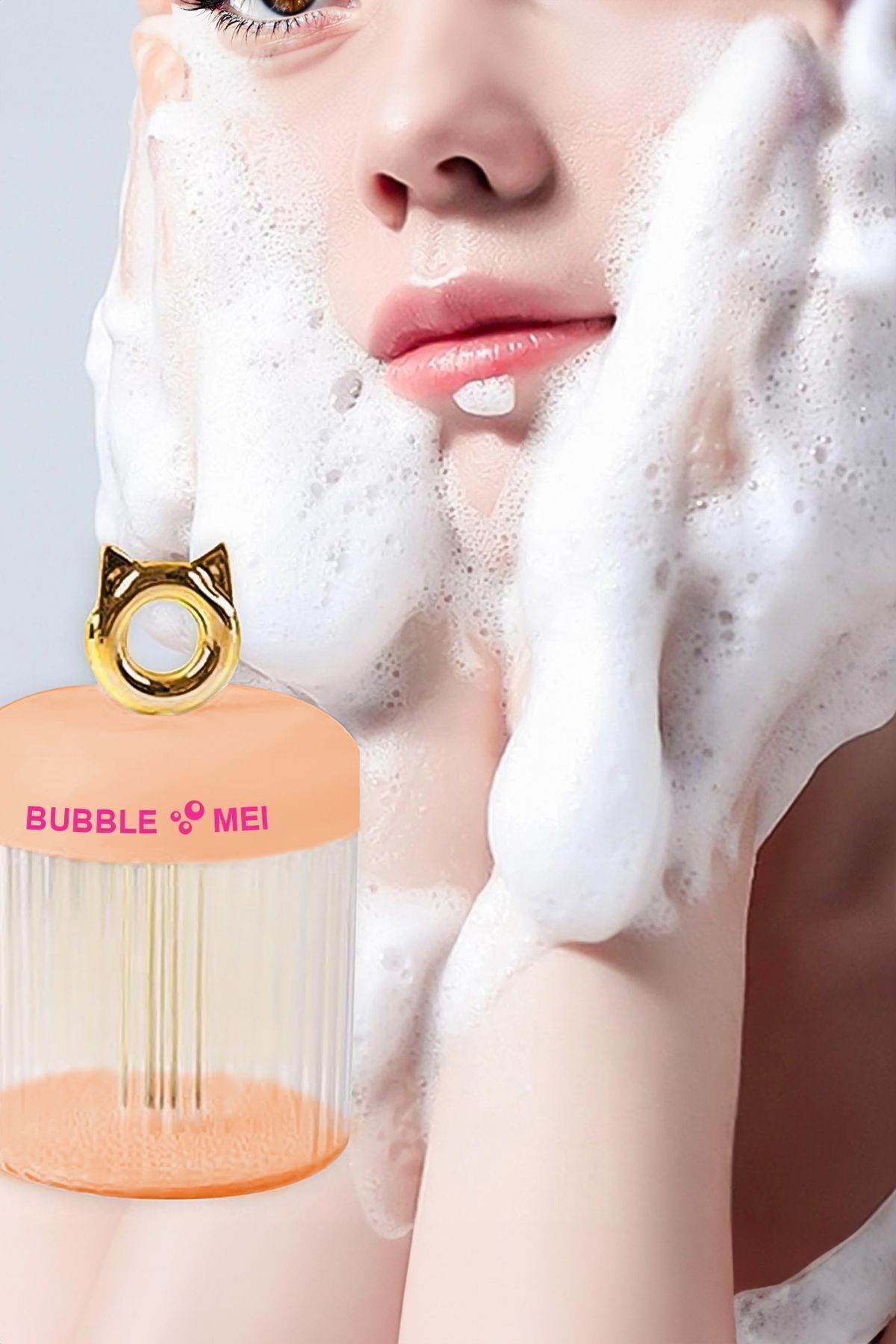 Köpük Yapıcı Yüz Vücut Yıkama Köpüğü Foam Cup Bubble Kabarcık Yapıcı- Bubble Mei