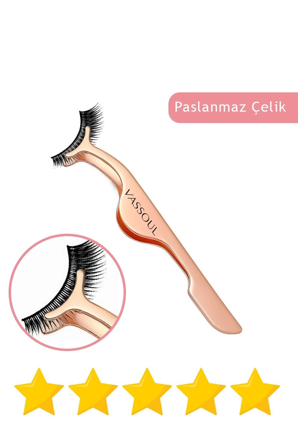 Paslanmaz Çelik Takma Kirpik Cımbızı, Kirpik Tutucu, Takma Kirpik Yapıştırma Sökme Aparatı
