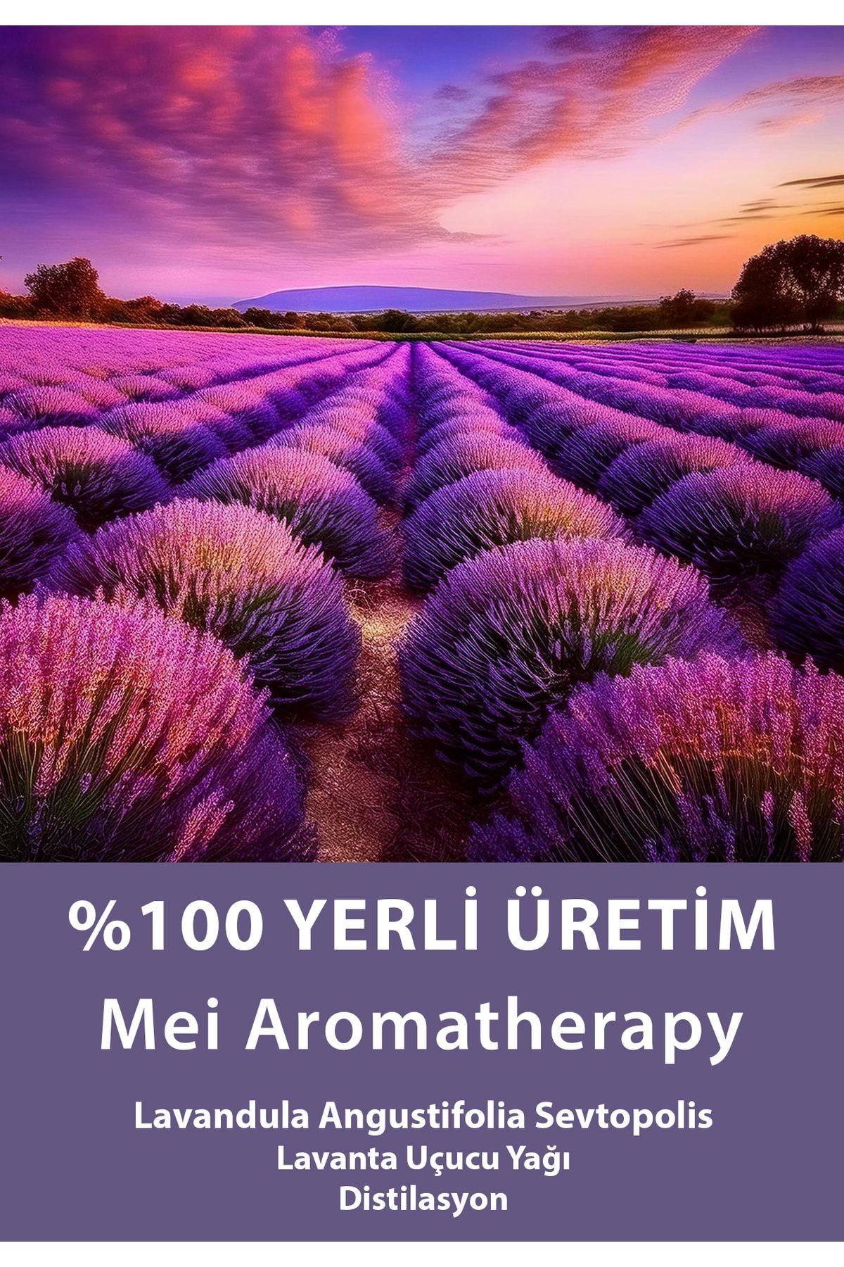 %100 Saf Doğal Natural Lavanta Uçucu Yağı ( 15 ml )