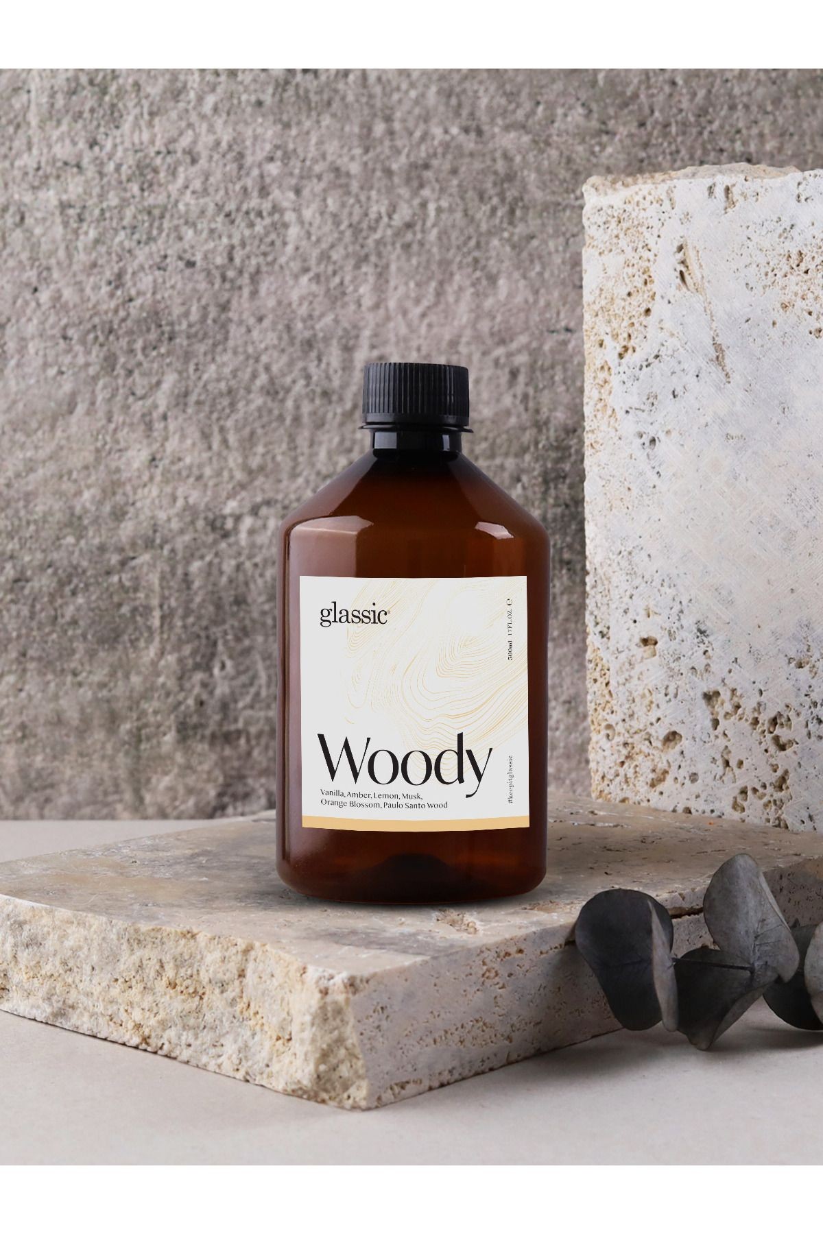 500 ml Woody Kokulu Kandil Yağı