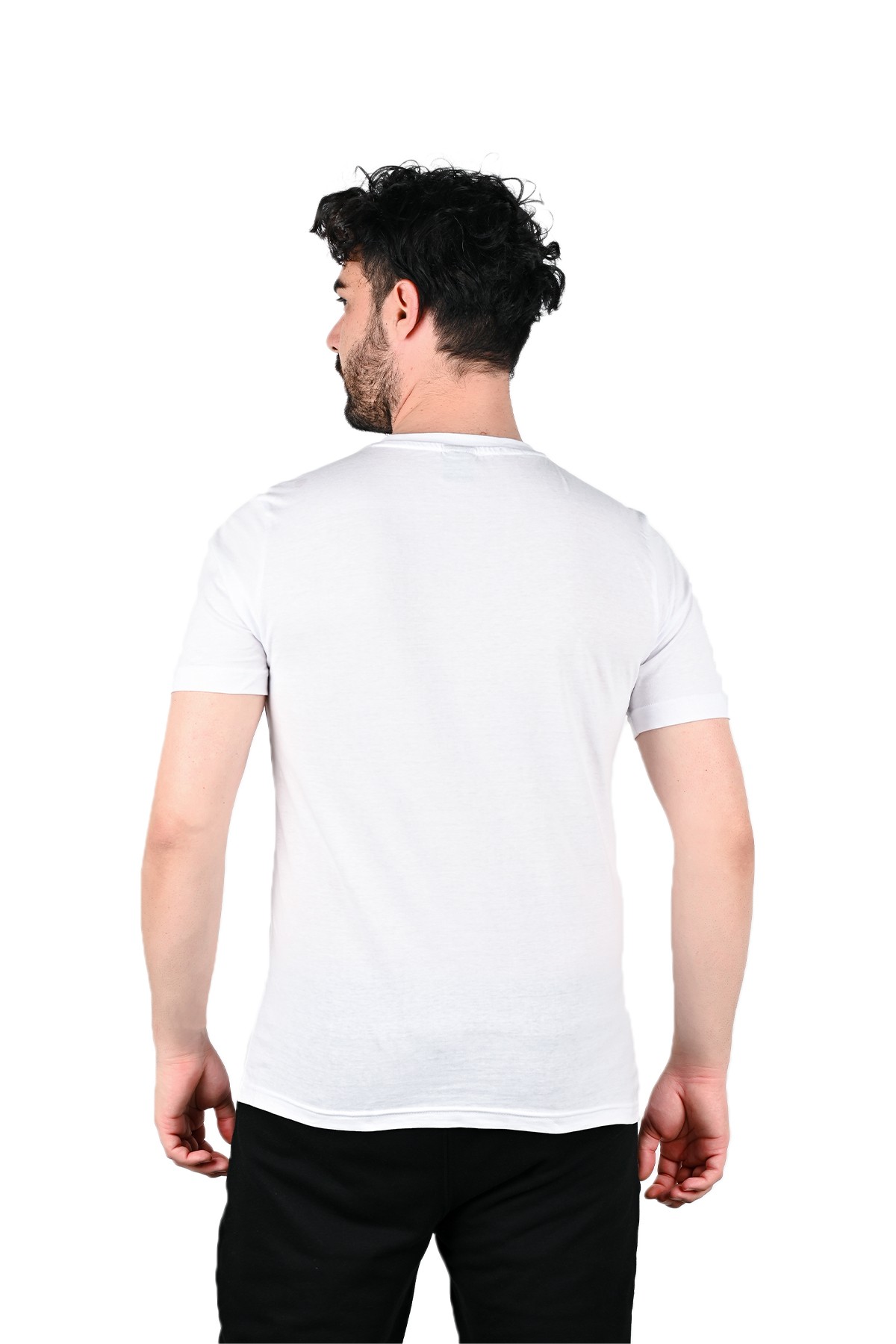 Erkek Baskılı T-shirt