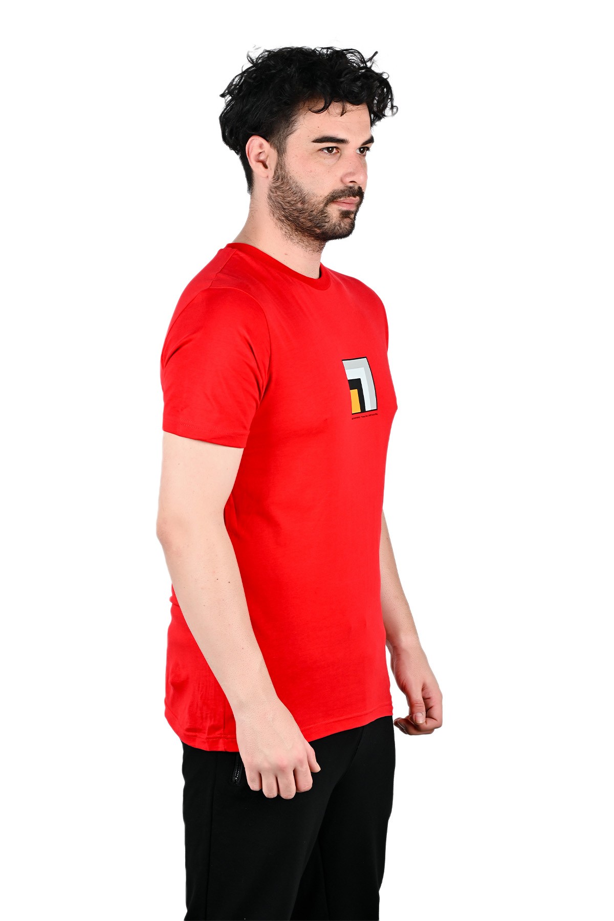 Erkek Baskılı T-shirt