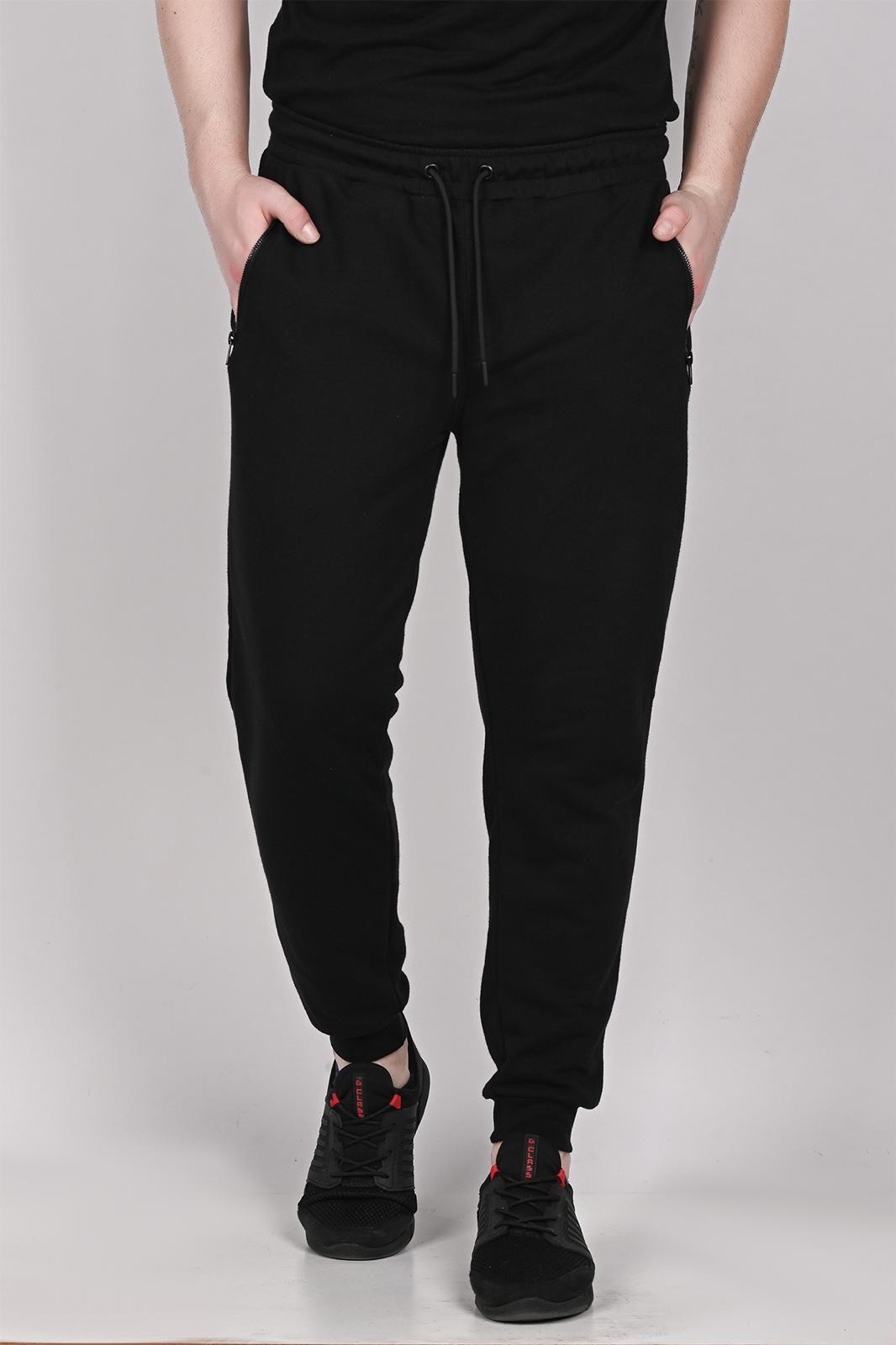 Men's Tracksuit Bottoms with Zipper Pockets