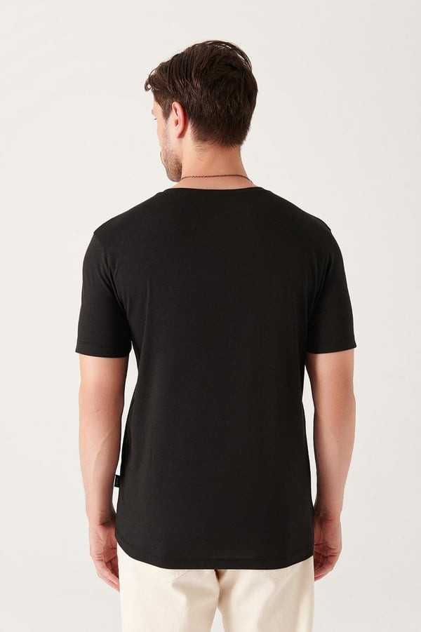 Erkek Regular Fit Pamuklu Basic T-shirt