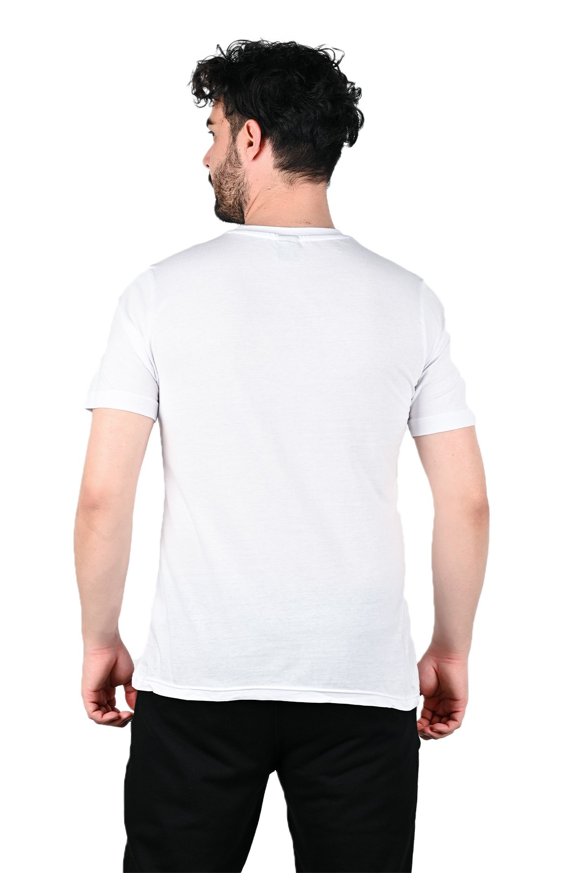 Erkek Baskılı T-shirt