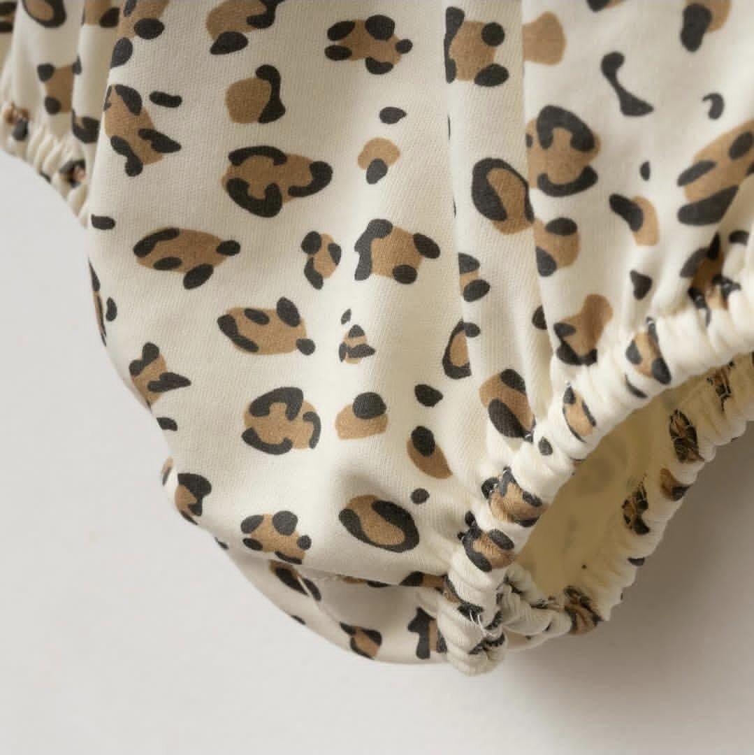 LEOPARLI ÇORAPLI ROMPER