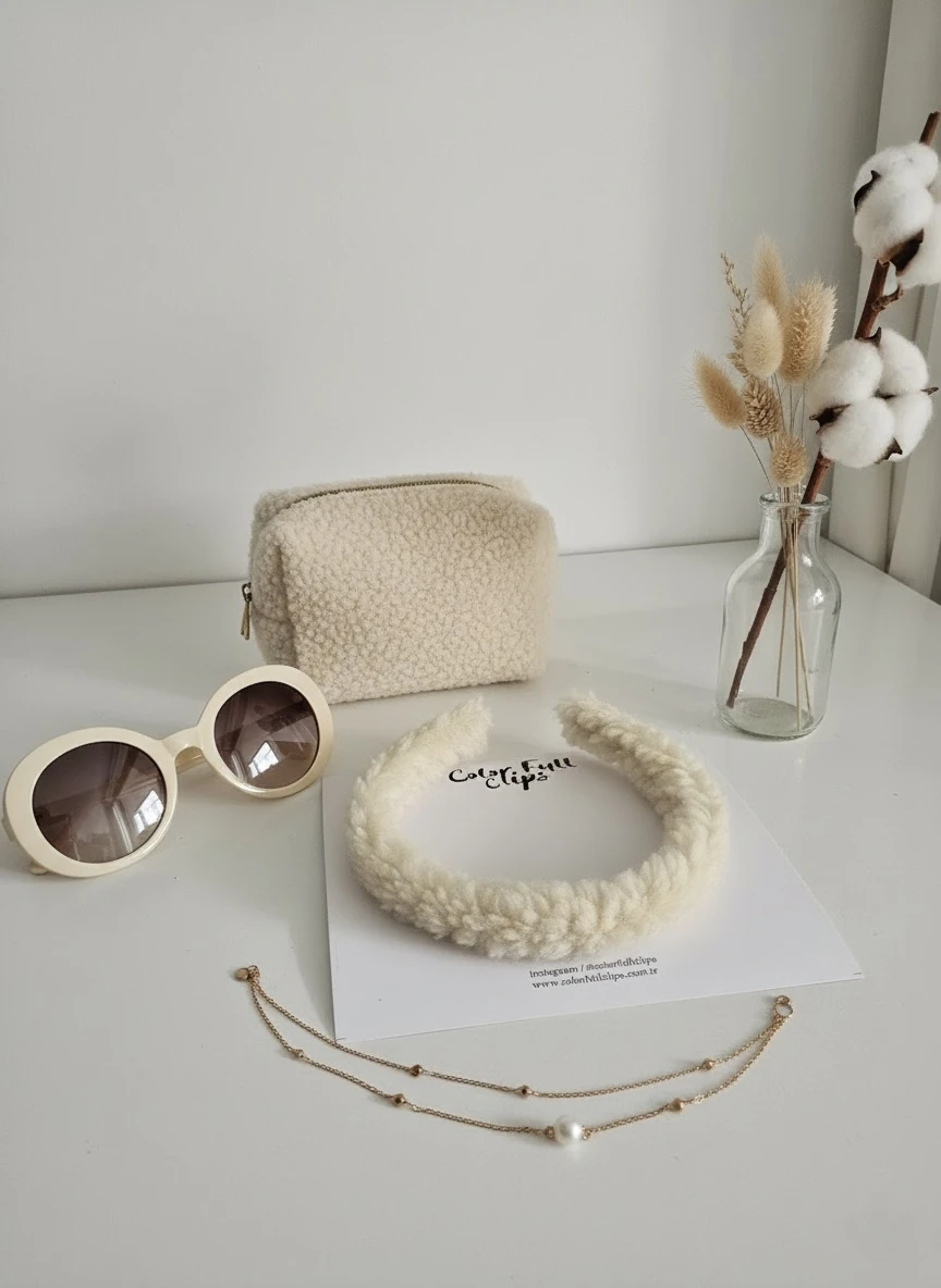 1.5 cm Genişliğinde Peluş Taç – 3 Yaş ve Üzeri İçin Uygun