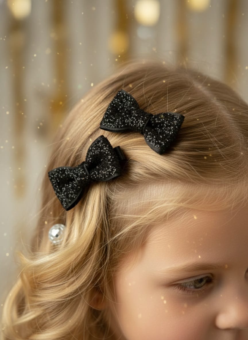 Simli Fiyonk 4 cm Klips Toka 2 'li 