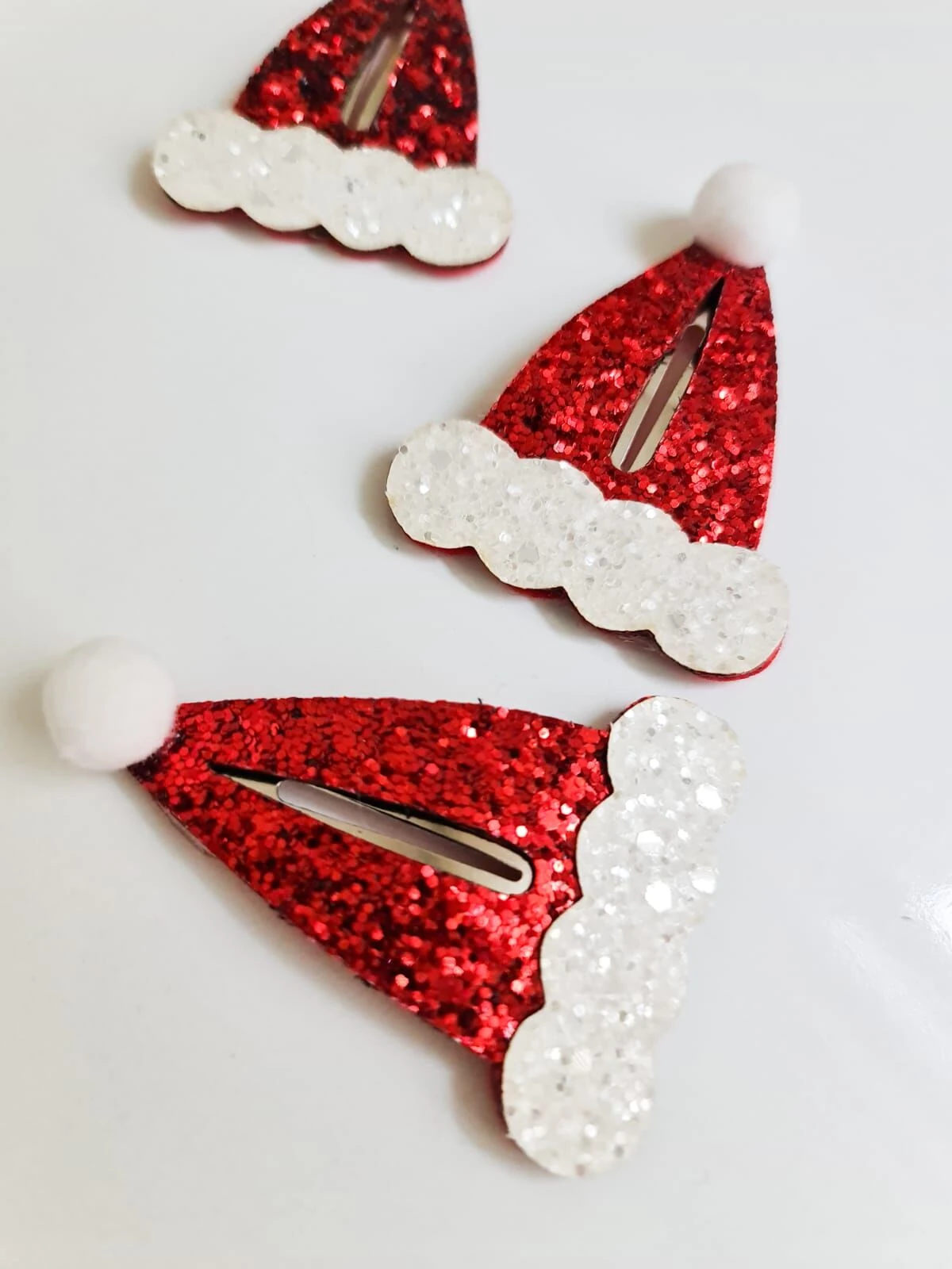 Glitter Yılbaşı Şapka Klips Toka