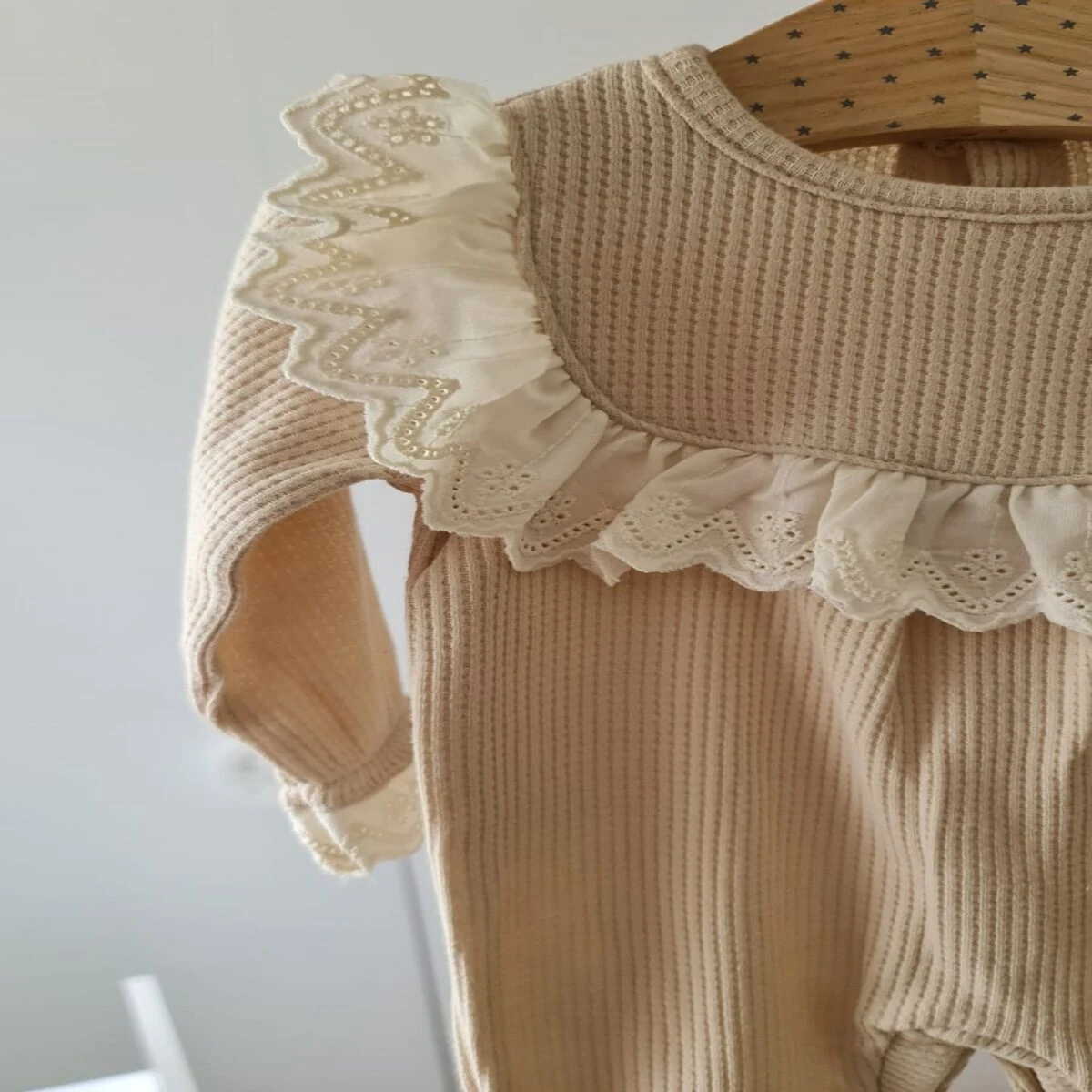 Fistolu Waffle Tulum Bej